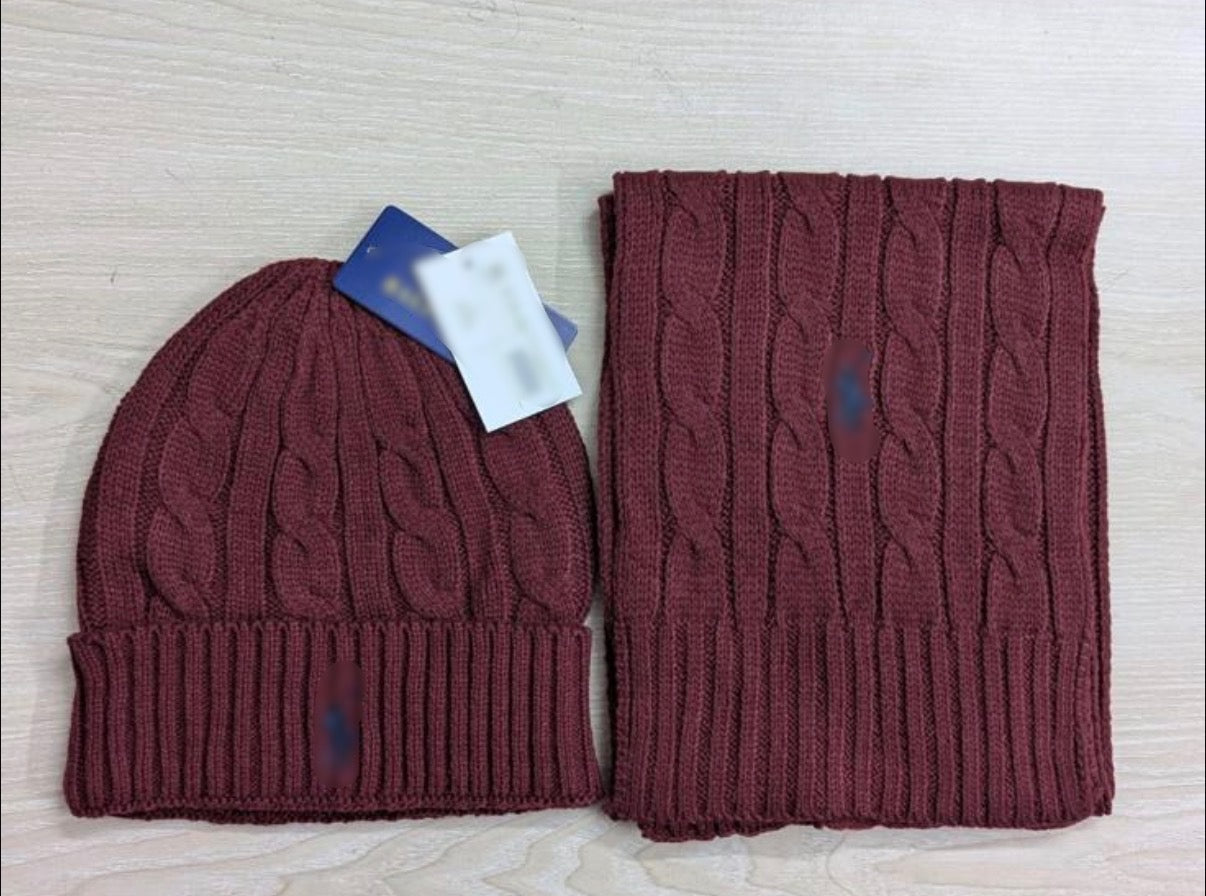 Beanie & Scarf Set RL